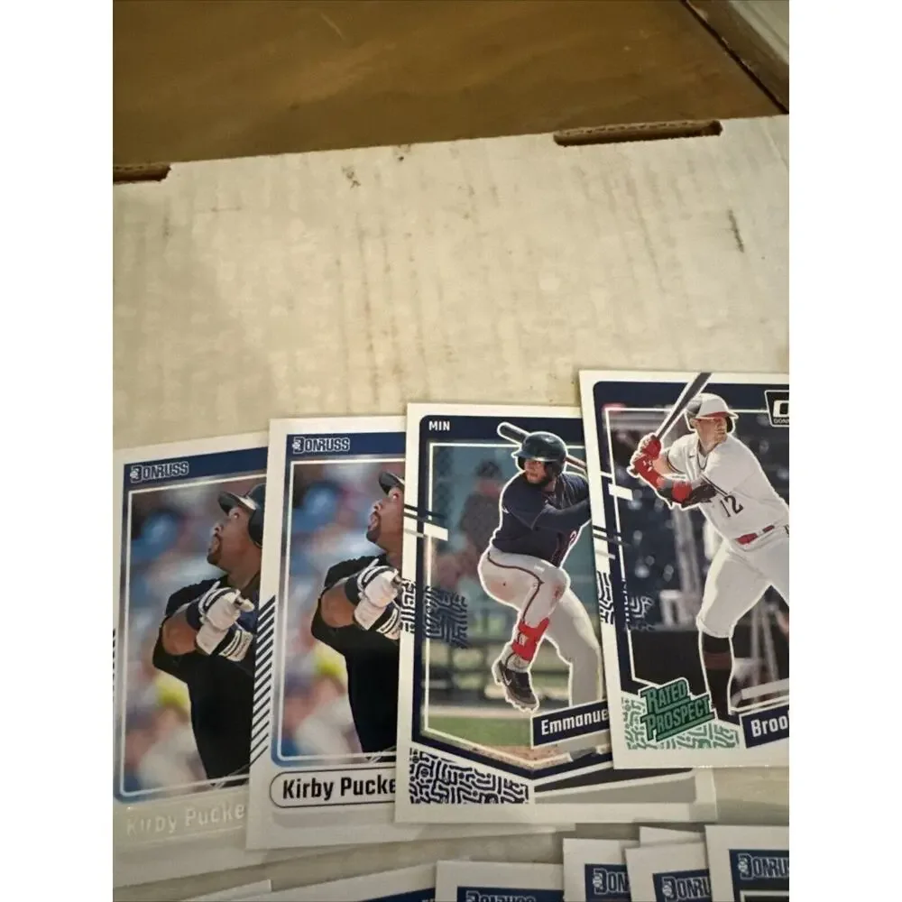 2024 Panini Donruss MLB Baseball Lot Kirby Puckett Phil Niekro Tony Oliva